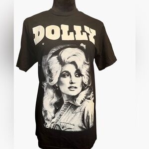 Dolly Parton Tee & Max Jeans Gray Vest Bundle, Size Small